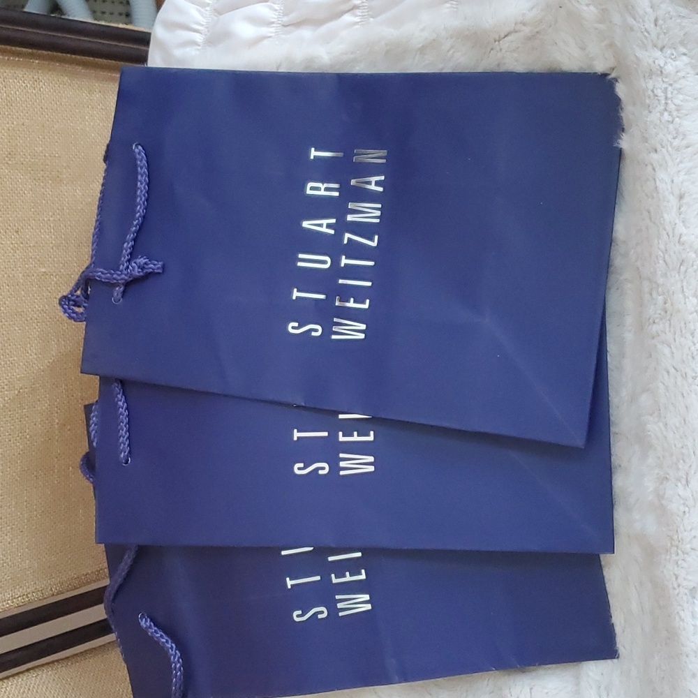 3 Stuart Weitzman Shopping Bags